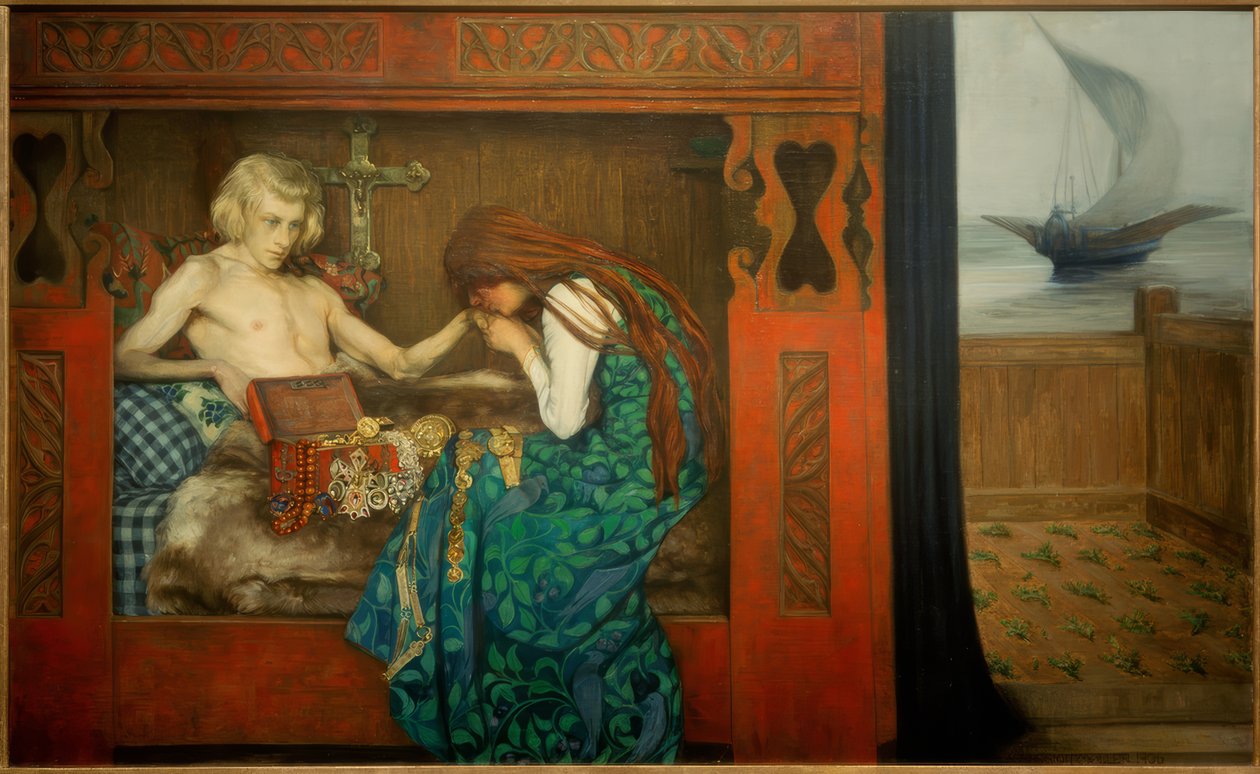 A noiva moribunda de Agnes Slott Möller