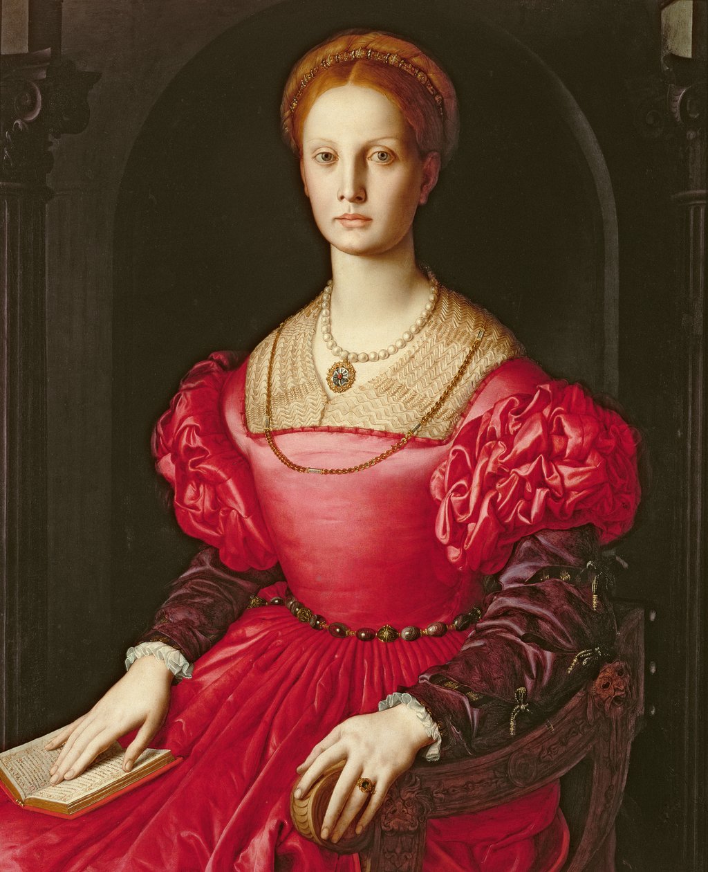 Lucrezia Panciatichi, c.1540 de Agnolo Bronzino