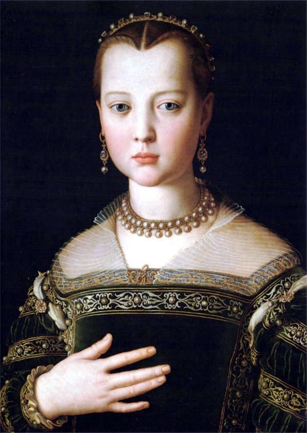 Maria de Medici de Agnolo Bronzino
