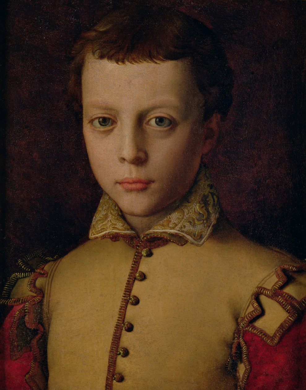 Portrait of Ferdinando de Medici (1549-1609) (Ferdinand I, Grand Duke of Tuscany)  de Agnolo Bronzino