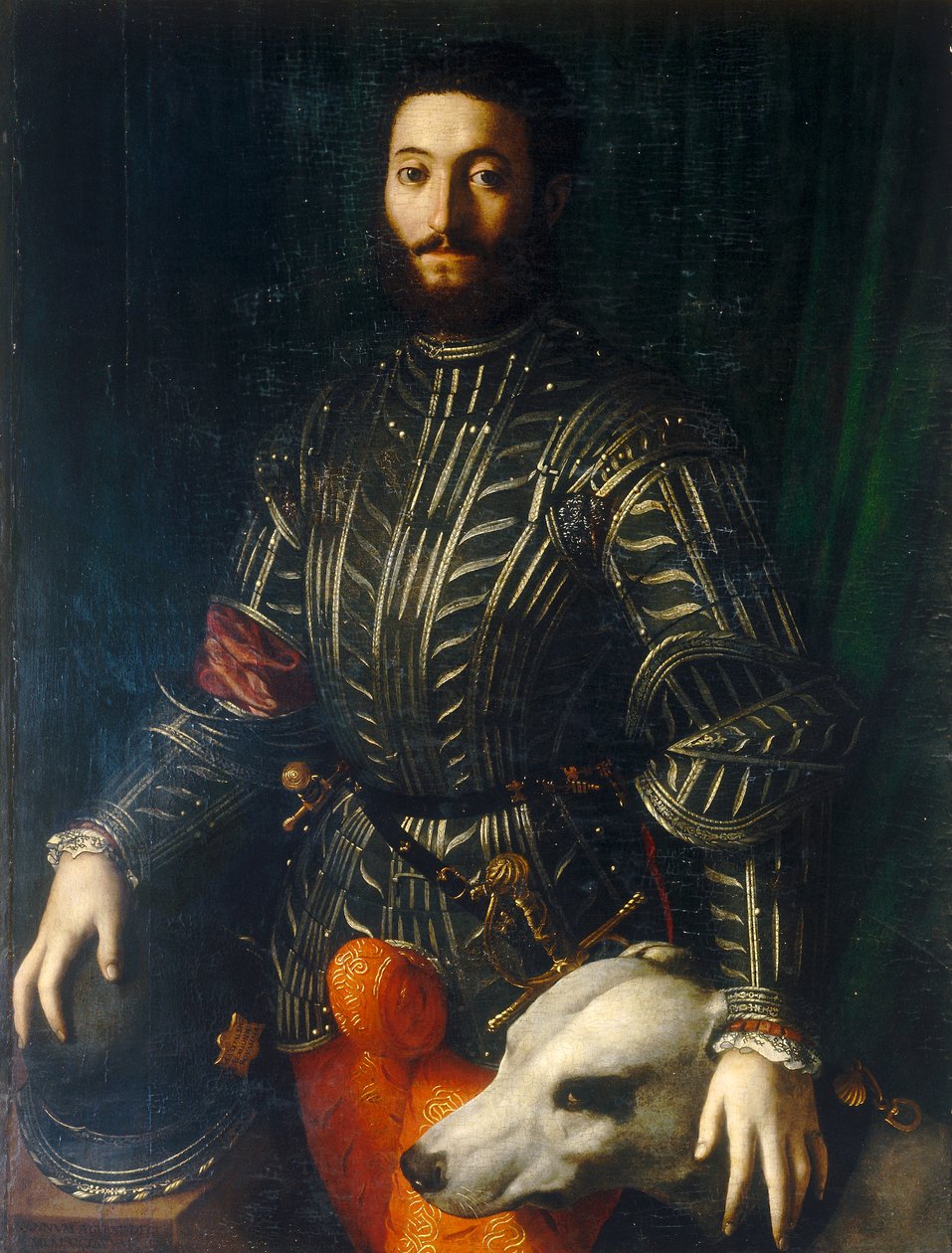 Retrato de Guidobaldo da Montefeltro de Agnolo Bronzino