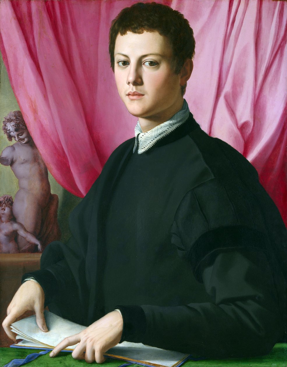 Retrato de um jovem de Agnolo Bronzino