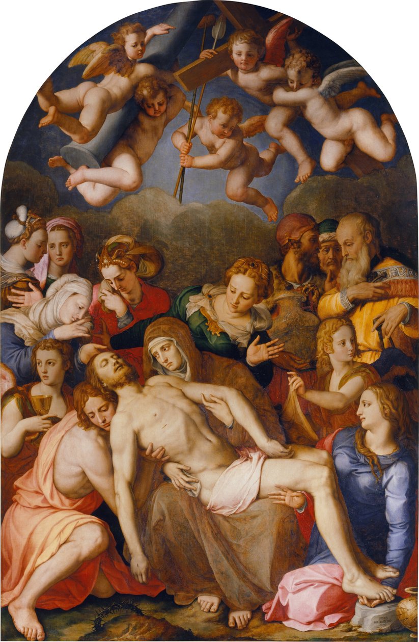 A deposição de Cristo de Agnolo Bronzino