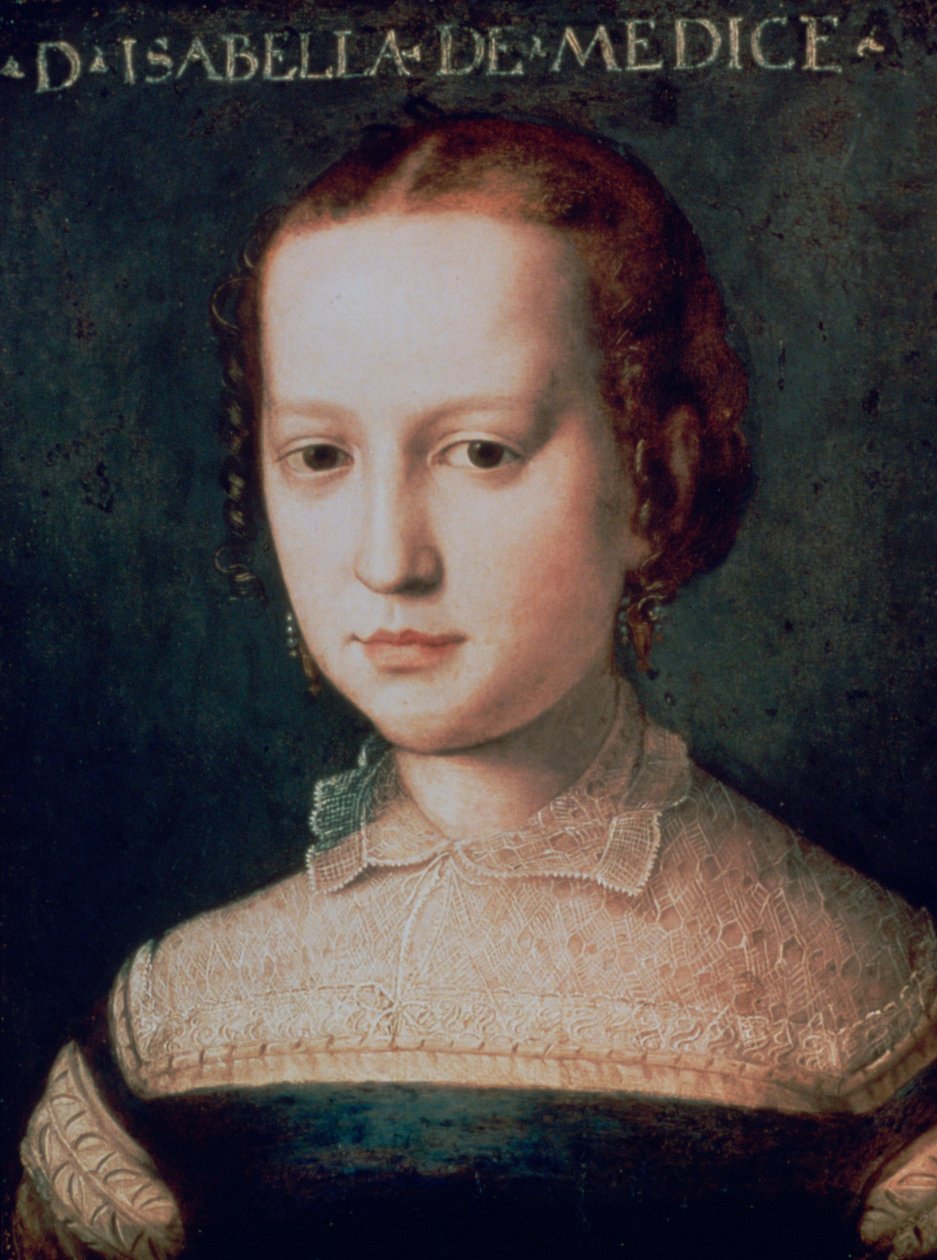 Isabella de Médici, século XVI de Agnolo Bronzino