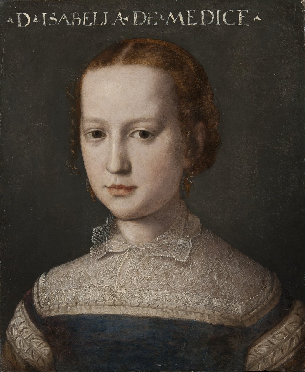 Isabella de Medici, c.1555 de Agnolo Bronzino