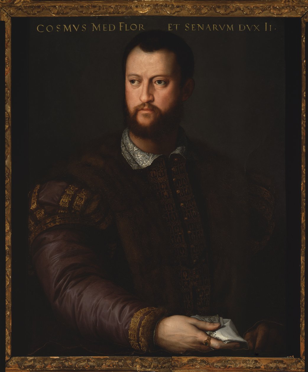Retrato de Cosimo I de Médici, 1566 de Agnolo Bronzino