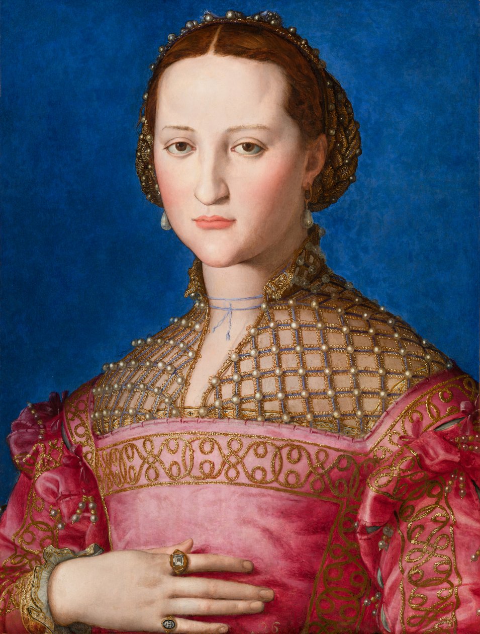 Retrato de Eleanor de Toledo, c.1543 de Agnolo Bronzino