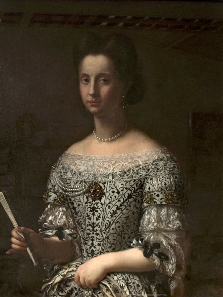 Retrato, de, um, infanta, de, espanha de Agnolo Bronzino
