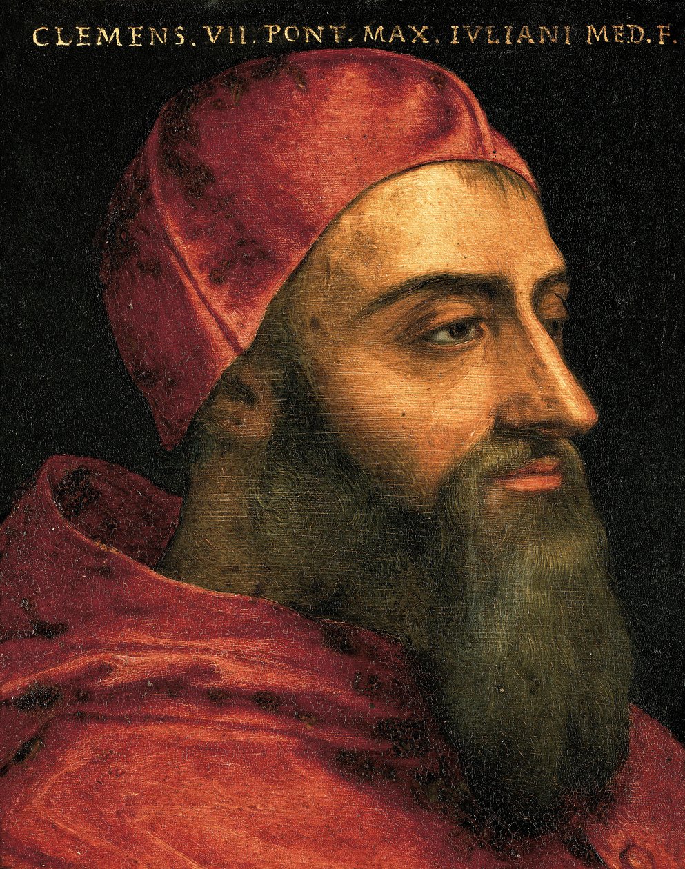 Retrato do Papa Clemente VII de Agnolo Bronzino