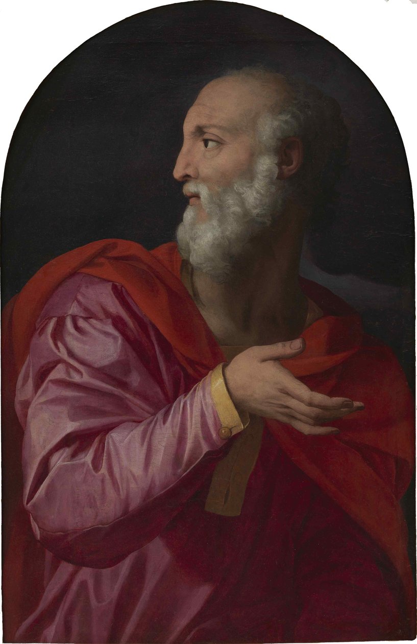 Saint Cosmas, c. 1544. de Agnolo Bronzino