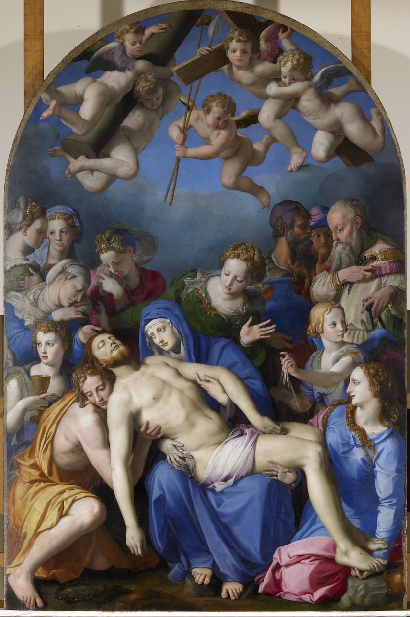 A Descida da Cruz de Agnolo Bronzino