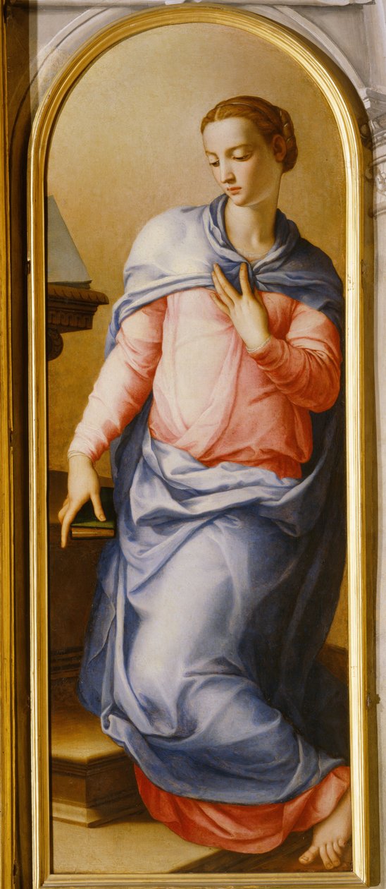Virgem da Anunciação de Agnolo Bronzino