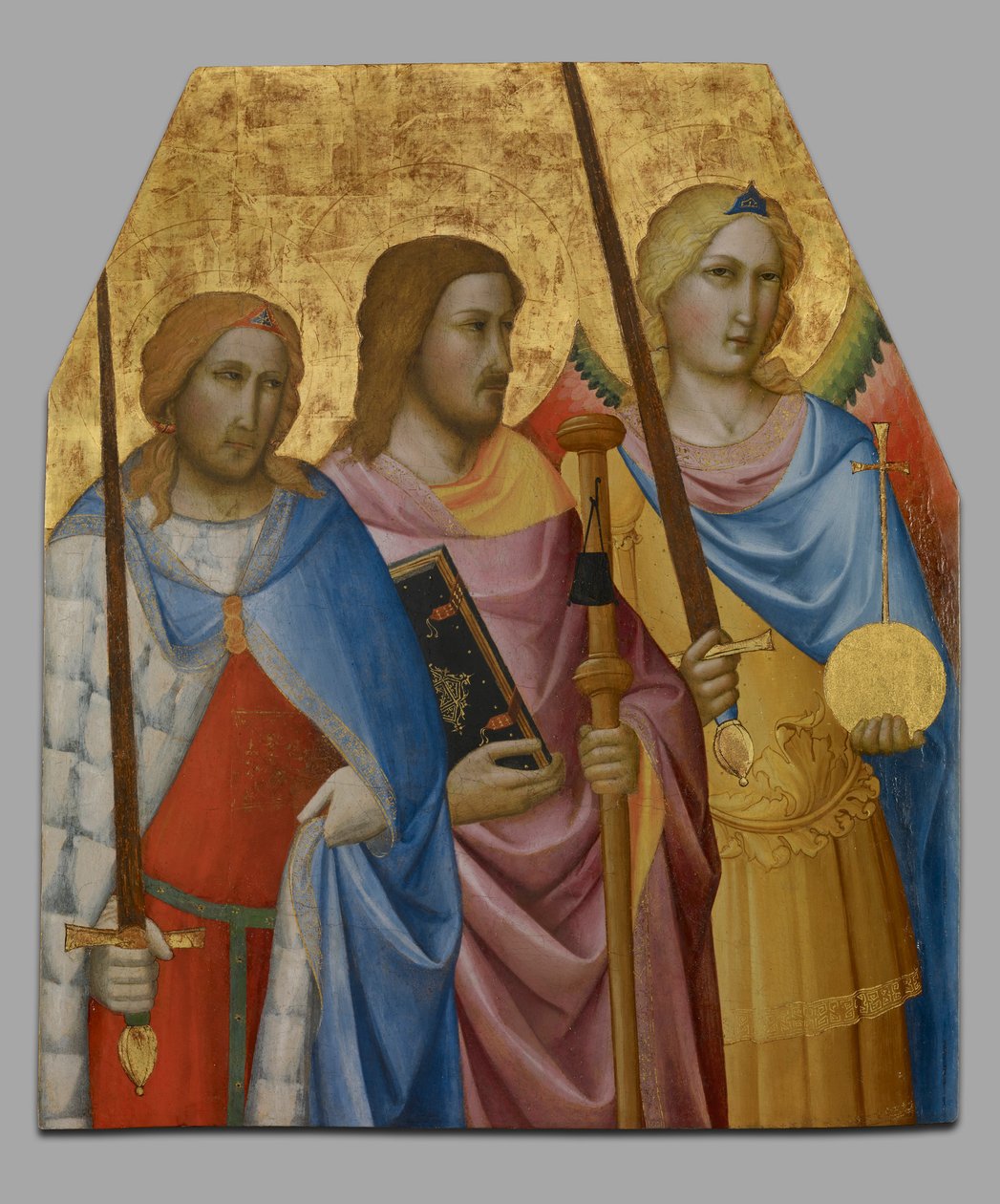Santos Julião, Tiago e Miguel de Agnolo Gaddi
