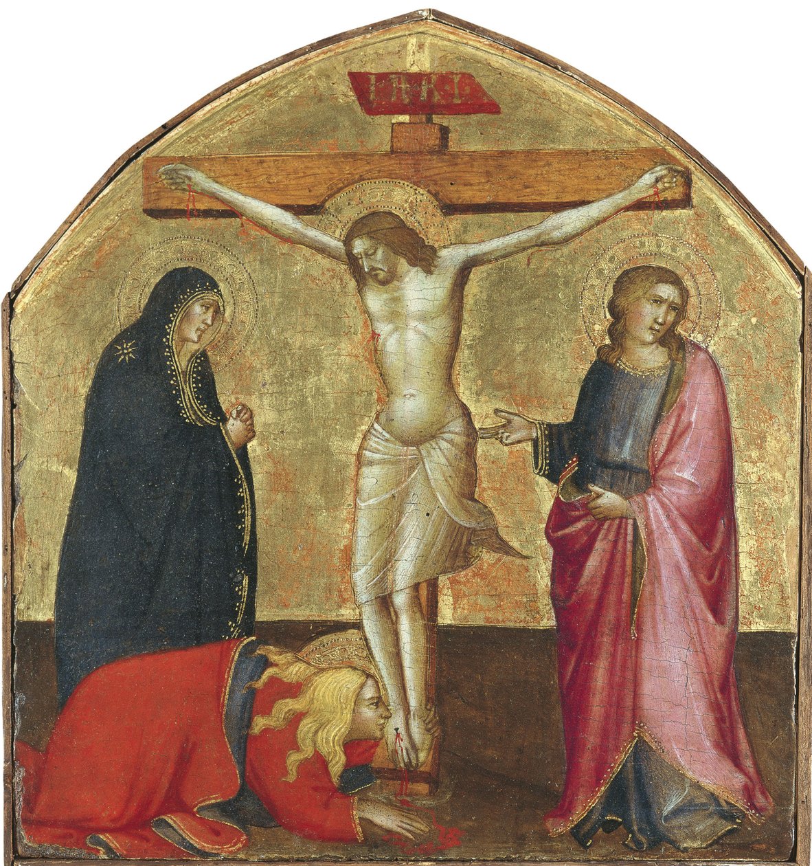 A Crucificação de Agnolo Gaddi