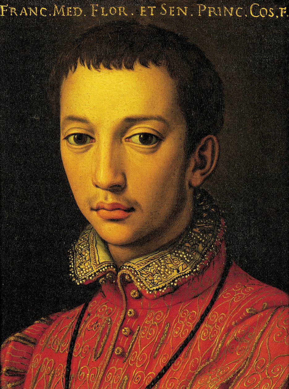 Retrato de Francesco I de Medici (Florença de Agnolo Bronzino