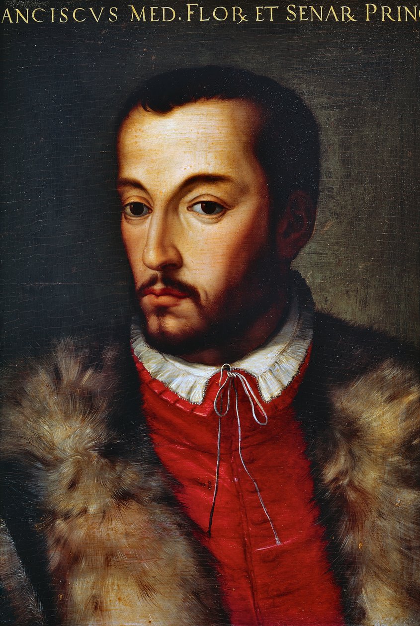 Retrato de Francesco I de Medici (Florença de Agnolo di Cosimo Bronzino