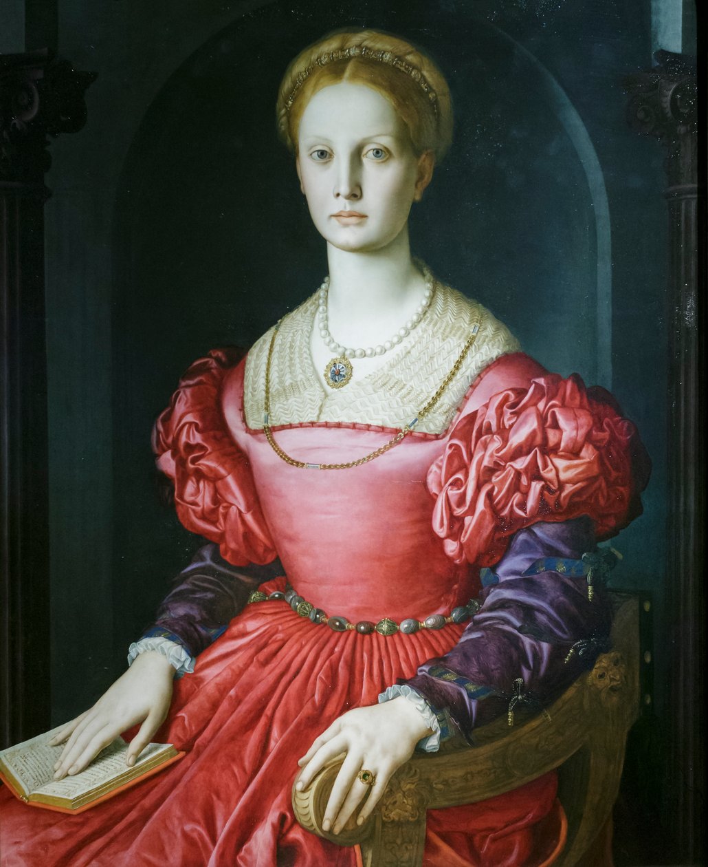 Retrato de Lucrezia Panciatichi de Agnolo Bronzino