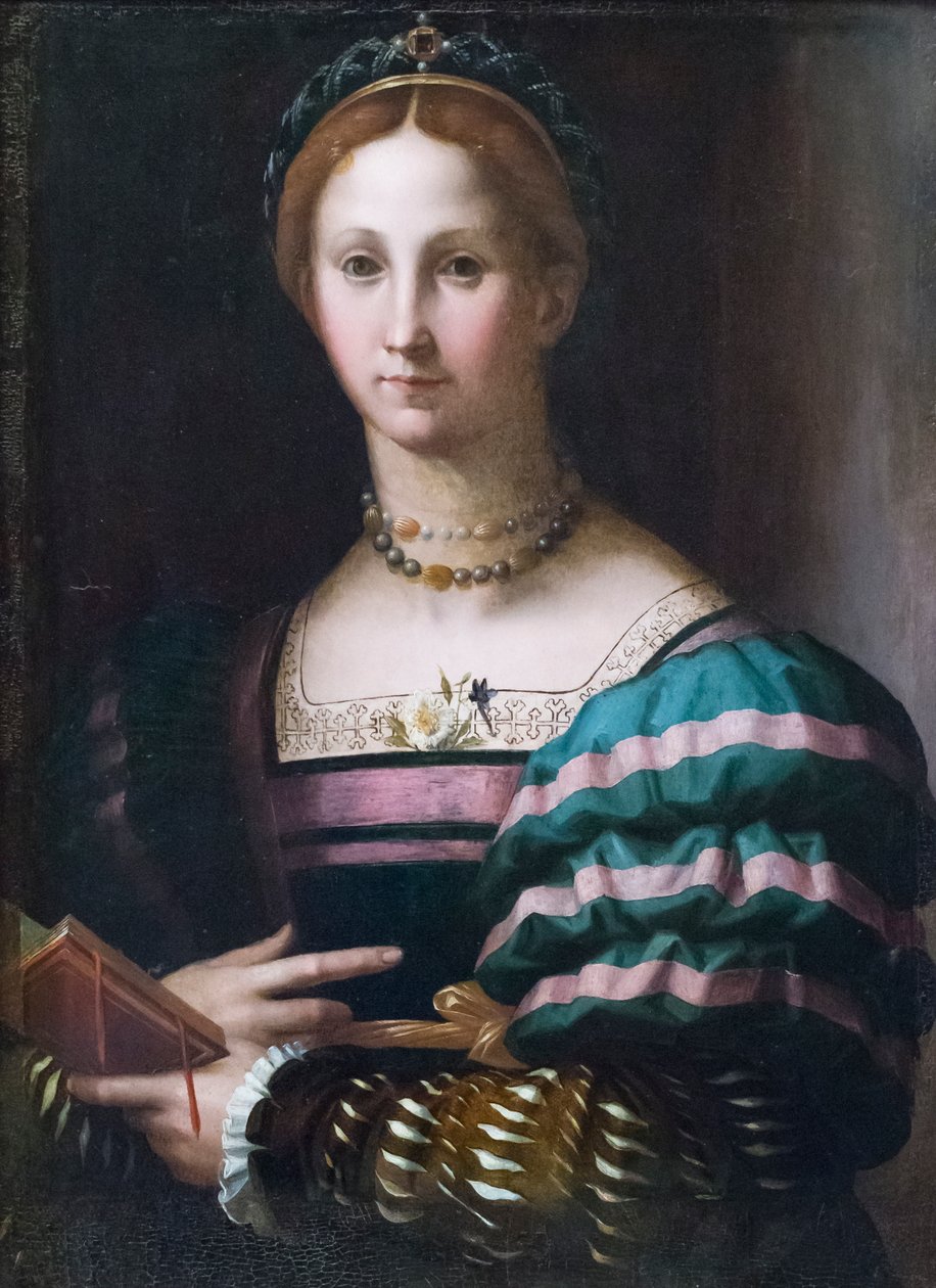 Retrato de uma senhora de Agnolo Bronzino