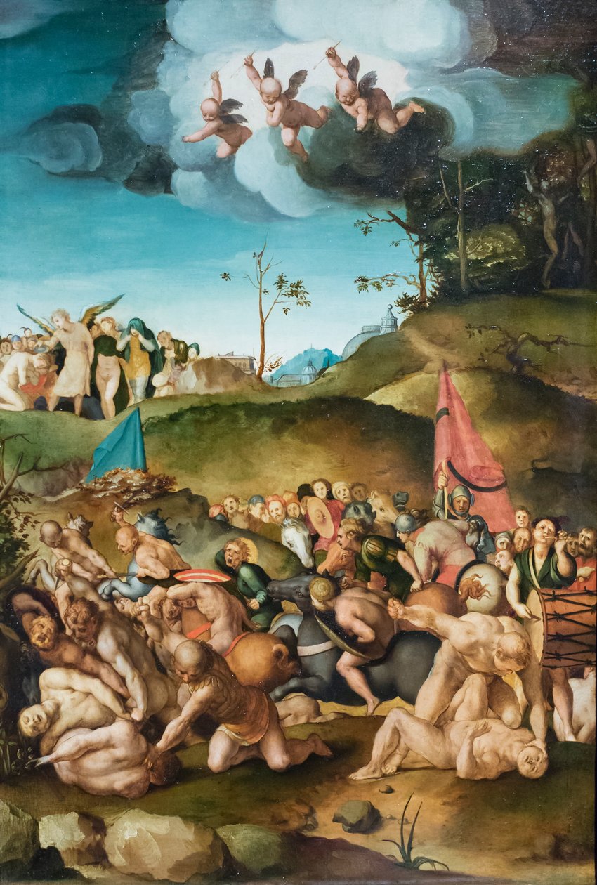 Os dez mil mártires de Agnolo Bronzino