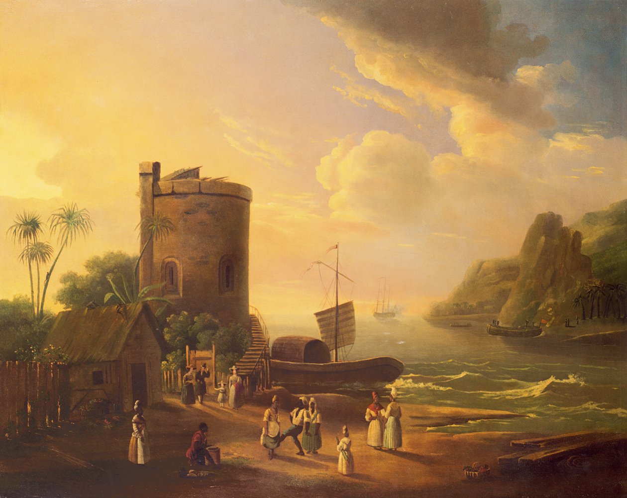 O Santo Domingo romano de Agostino Brunias