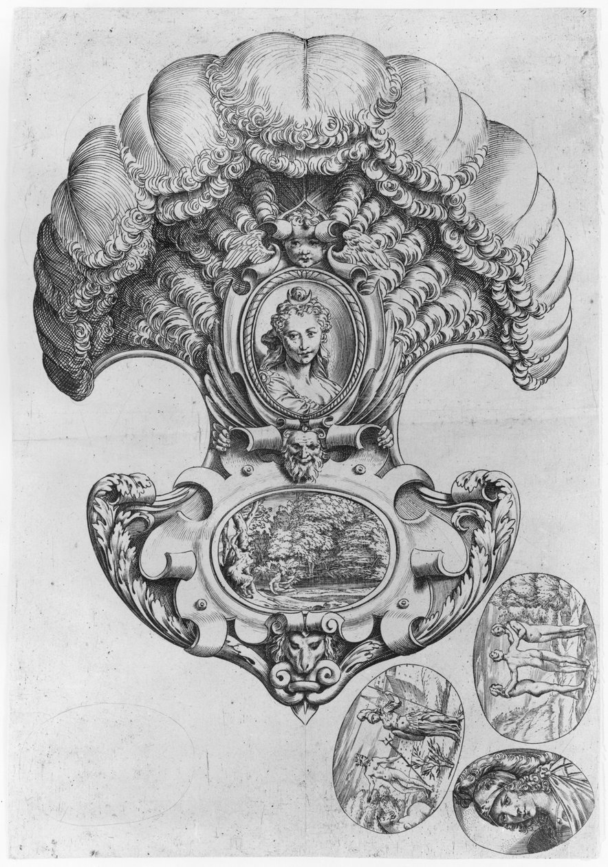 O fã de Agostino Carracci