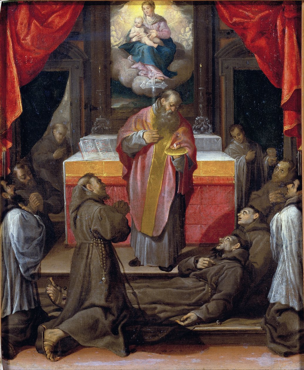 A última comunhão de São Francisco de Agostino Carracci