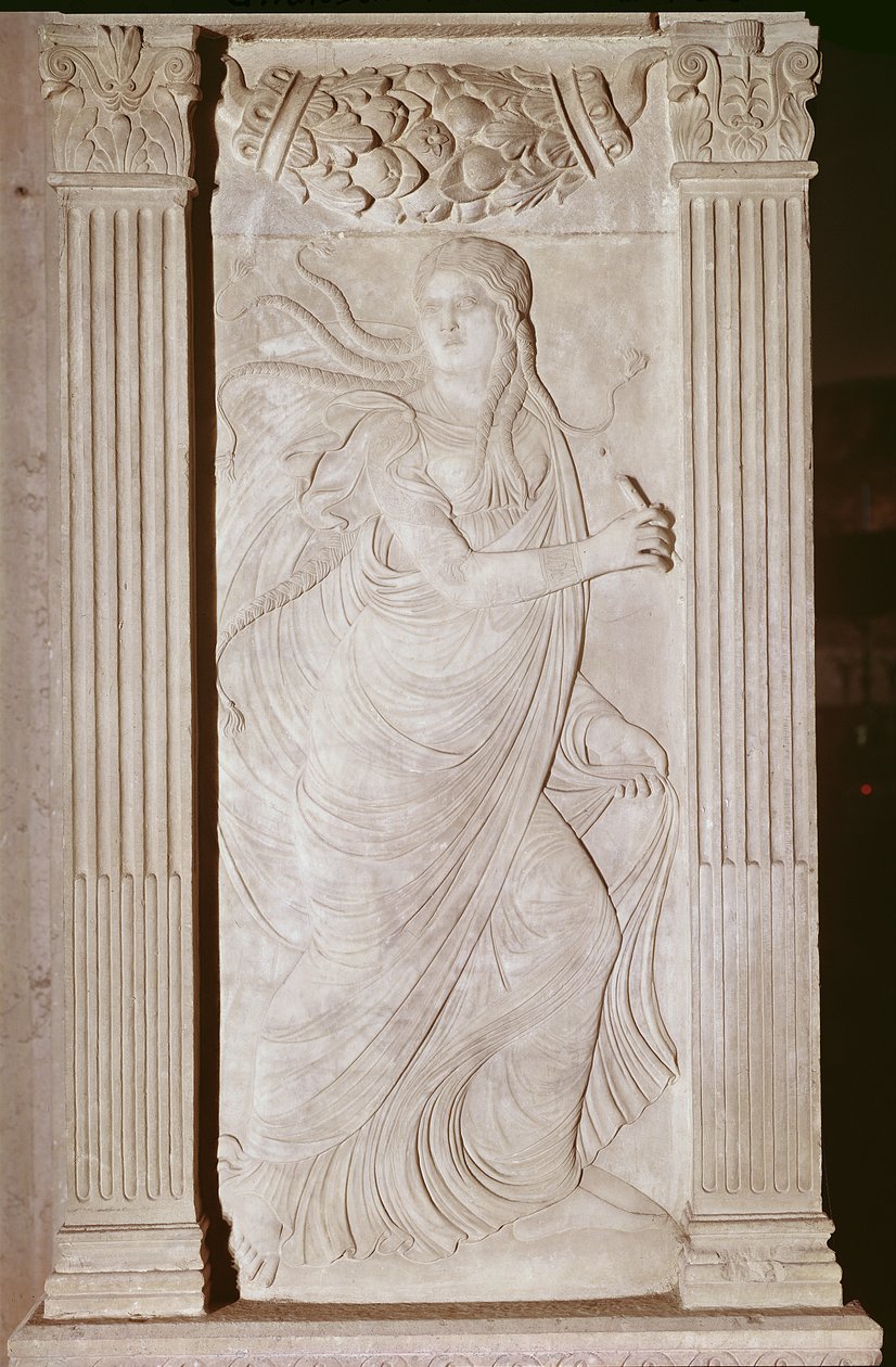 Dança, c.1450-55 (mármore) de Agostino di Duccio