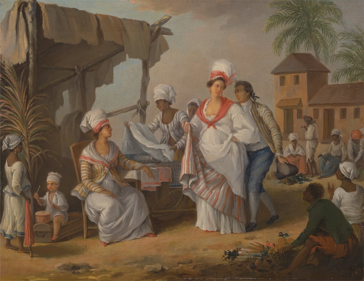 Dia do Mercado, Roseau, Dominica de Agostino Brunias