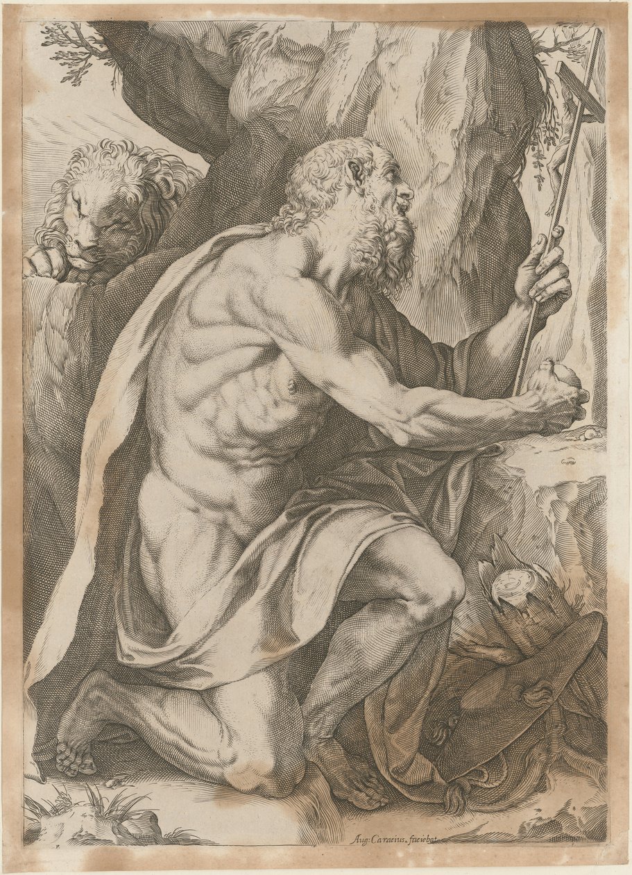 São Jerónimo de Agostino Carracci