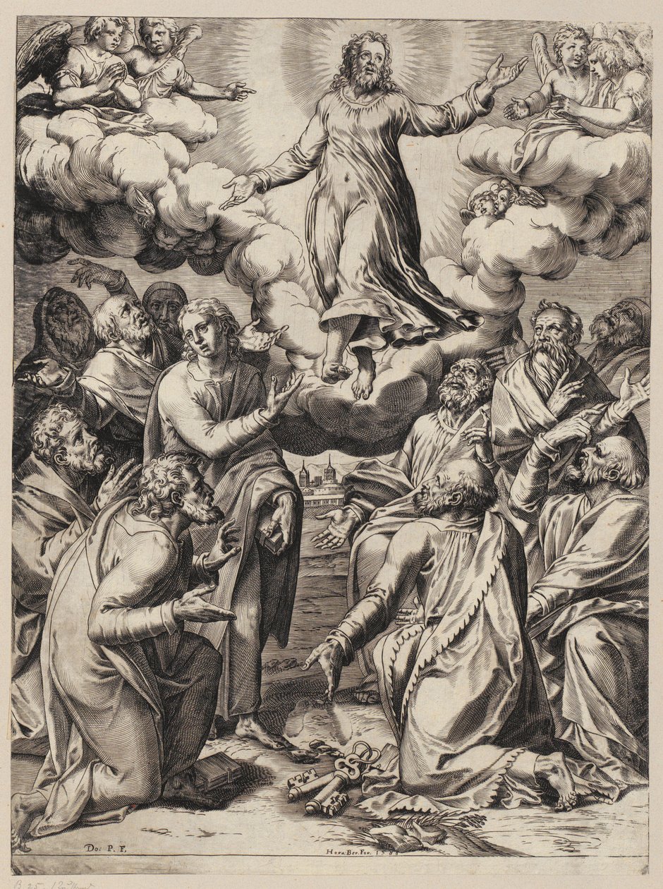 Estigmatização de São Francisco de Agostino Carracci