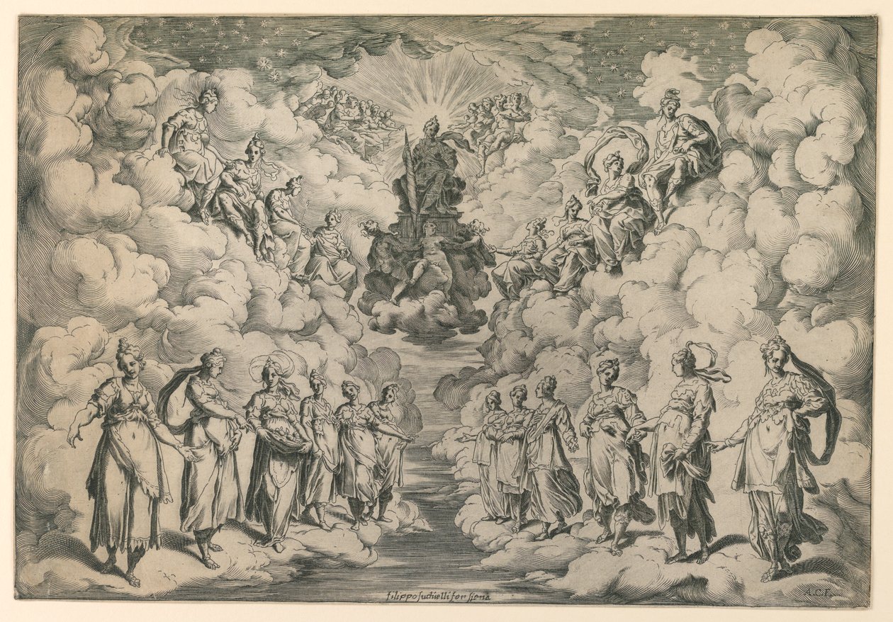 A Harmonia das Esferas de Agostino Carracci