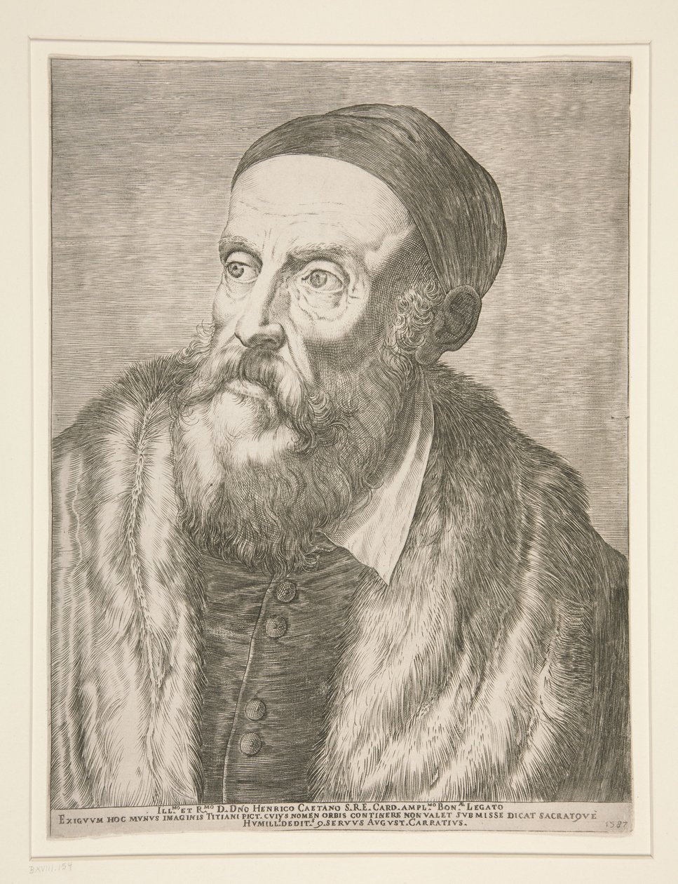 Tiziano Vecelli (Ticiano) de Agostino Carracci