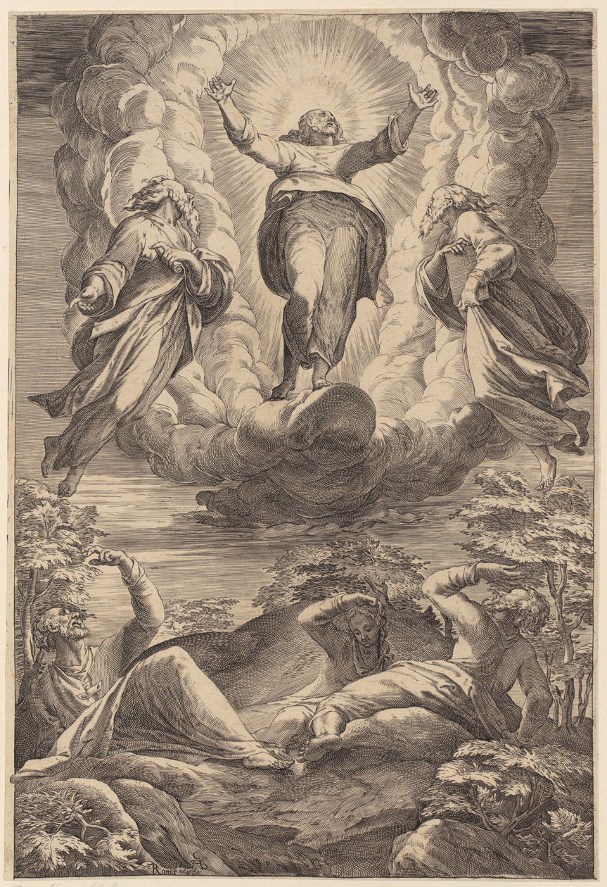 Transfiguração de Agostino Carracci
