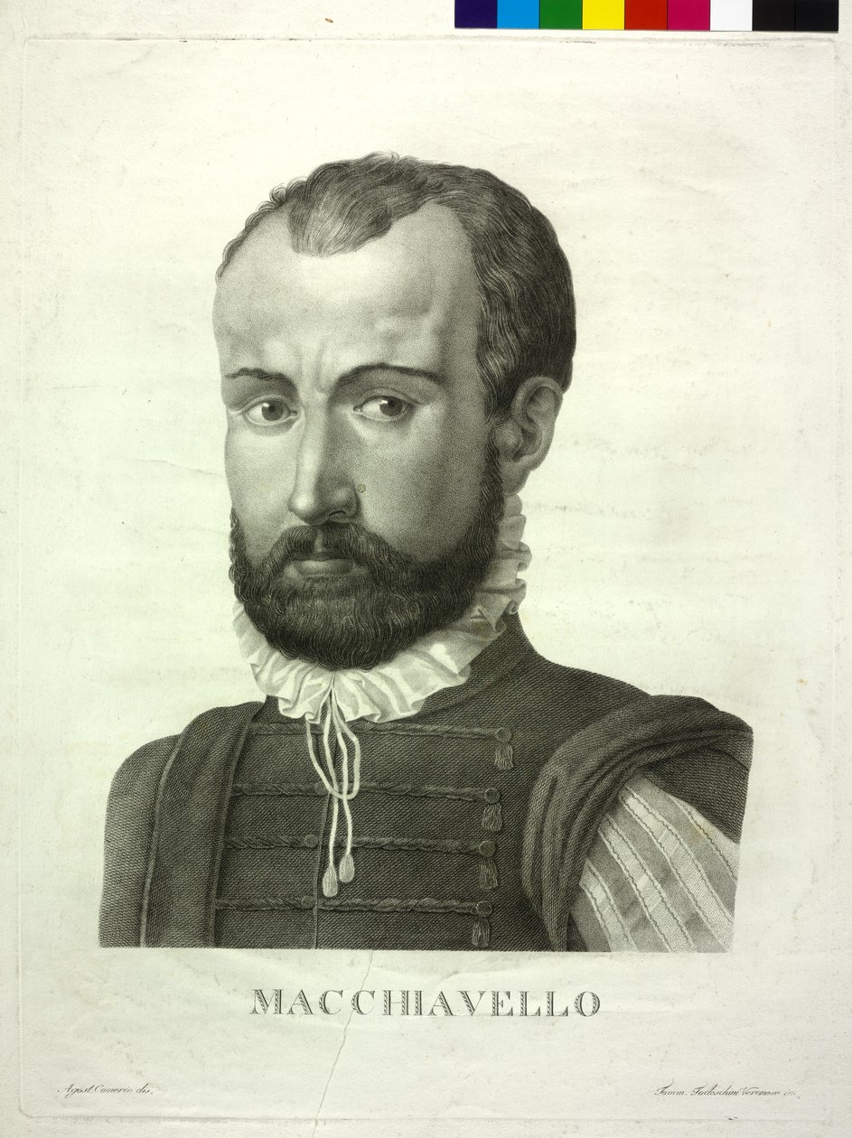 Niccolo Machiavelli de Agostino Comerio