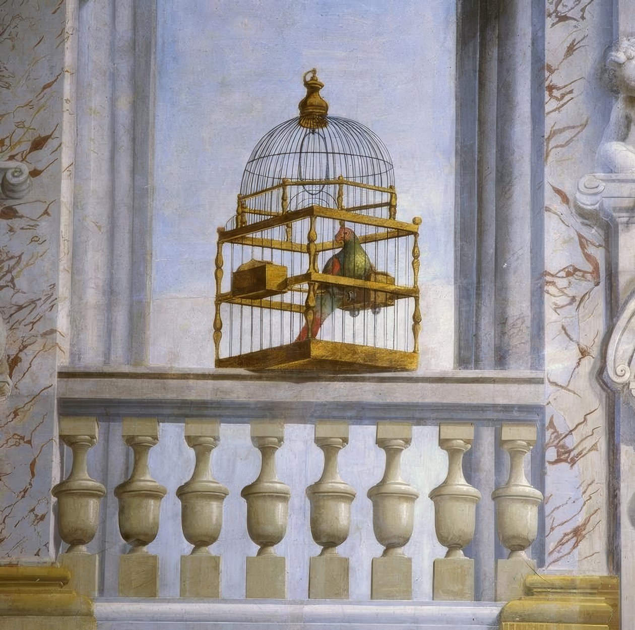 Roma, Palazzo Spada. Sala de reuniões de Agostino Mitelli