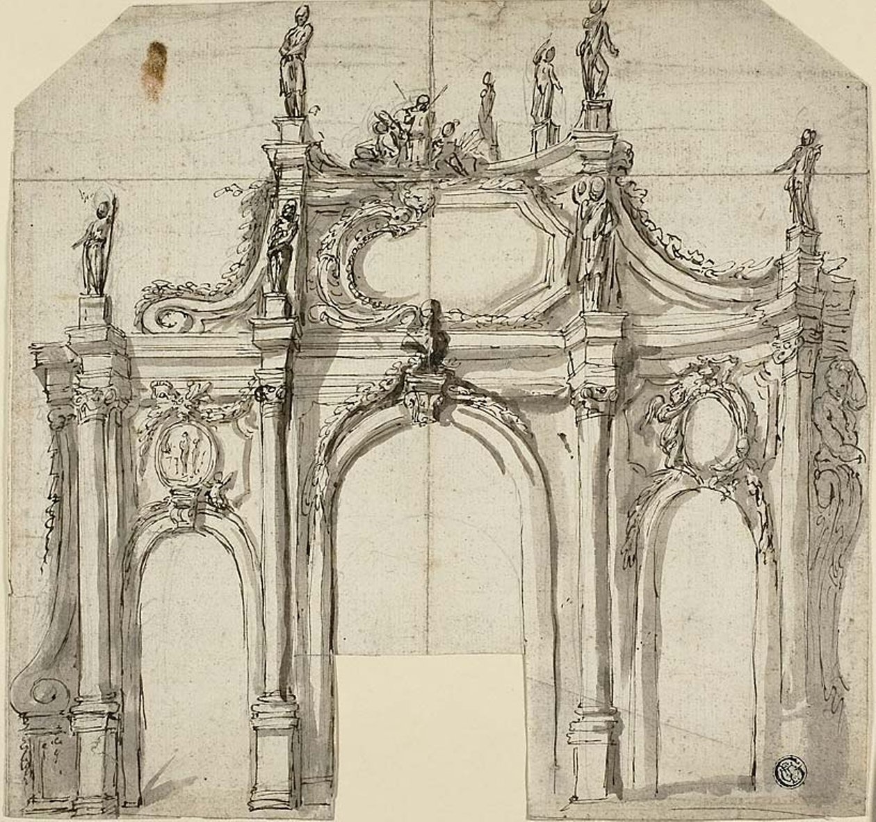 Arco Triunfal de Agostino Mitelli