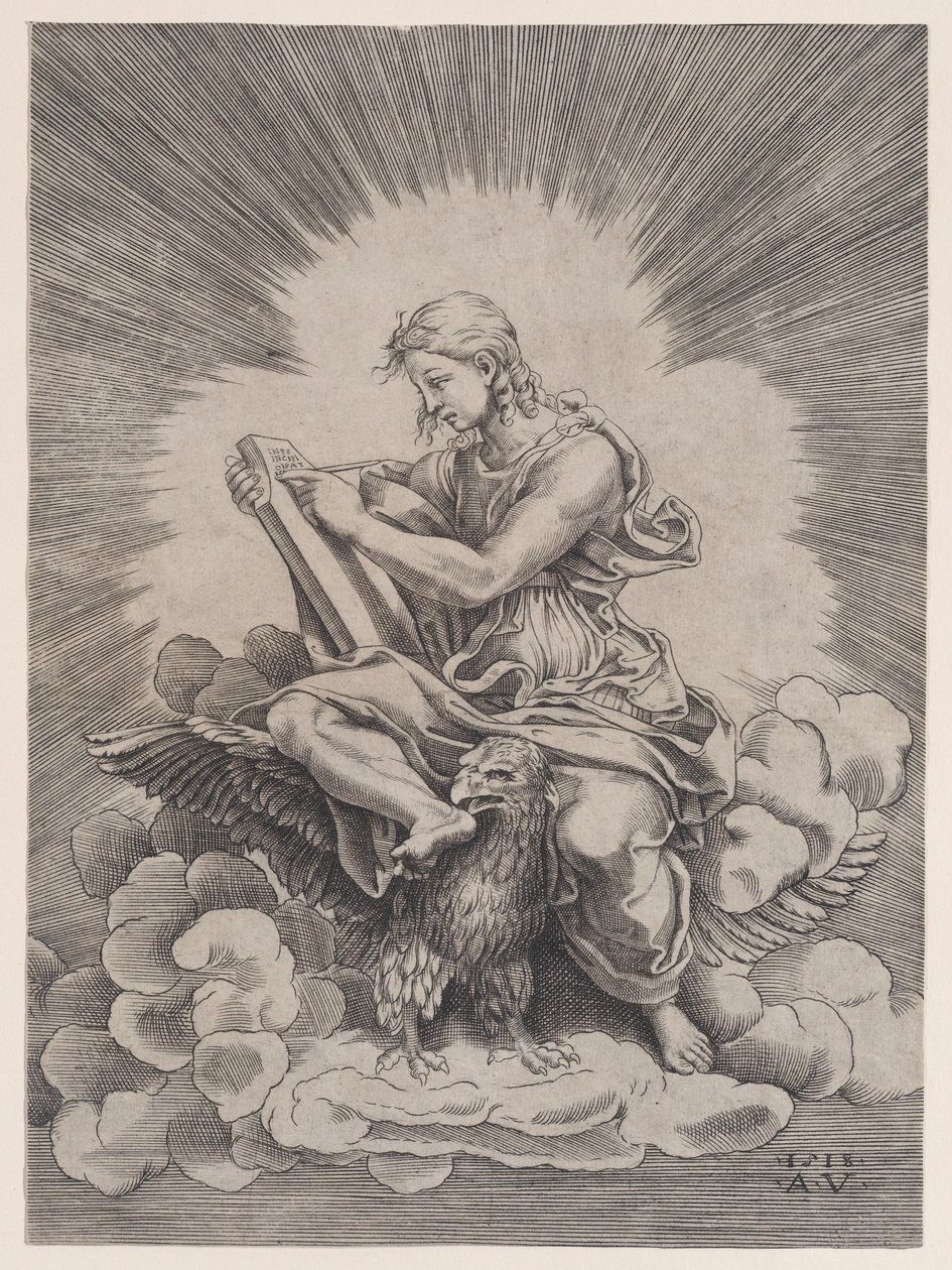São João, datado de 1518. de Agostino Veneziano