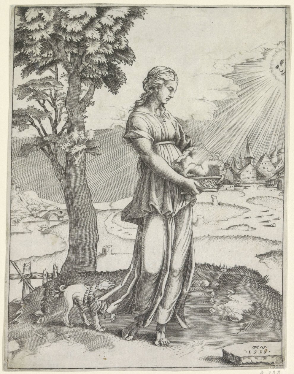 Sibille van Cumae de Agostino Veneziano