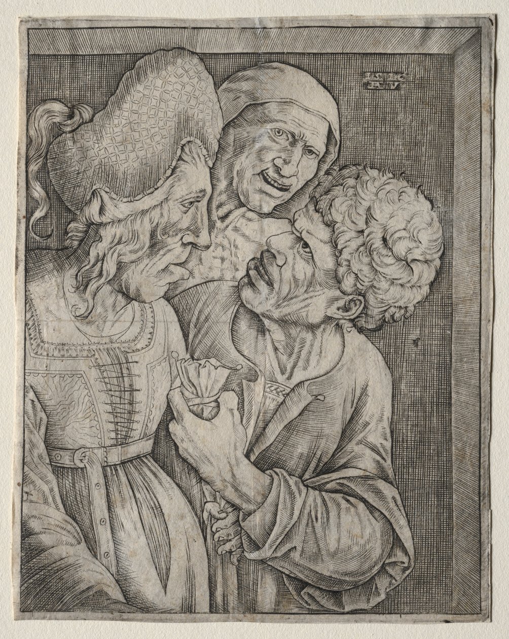 A velha rica de Agostino Veneziano