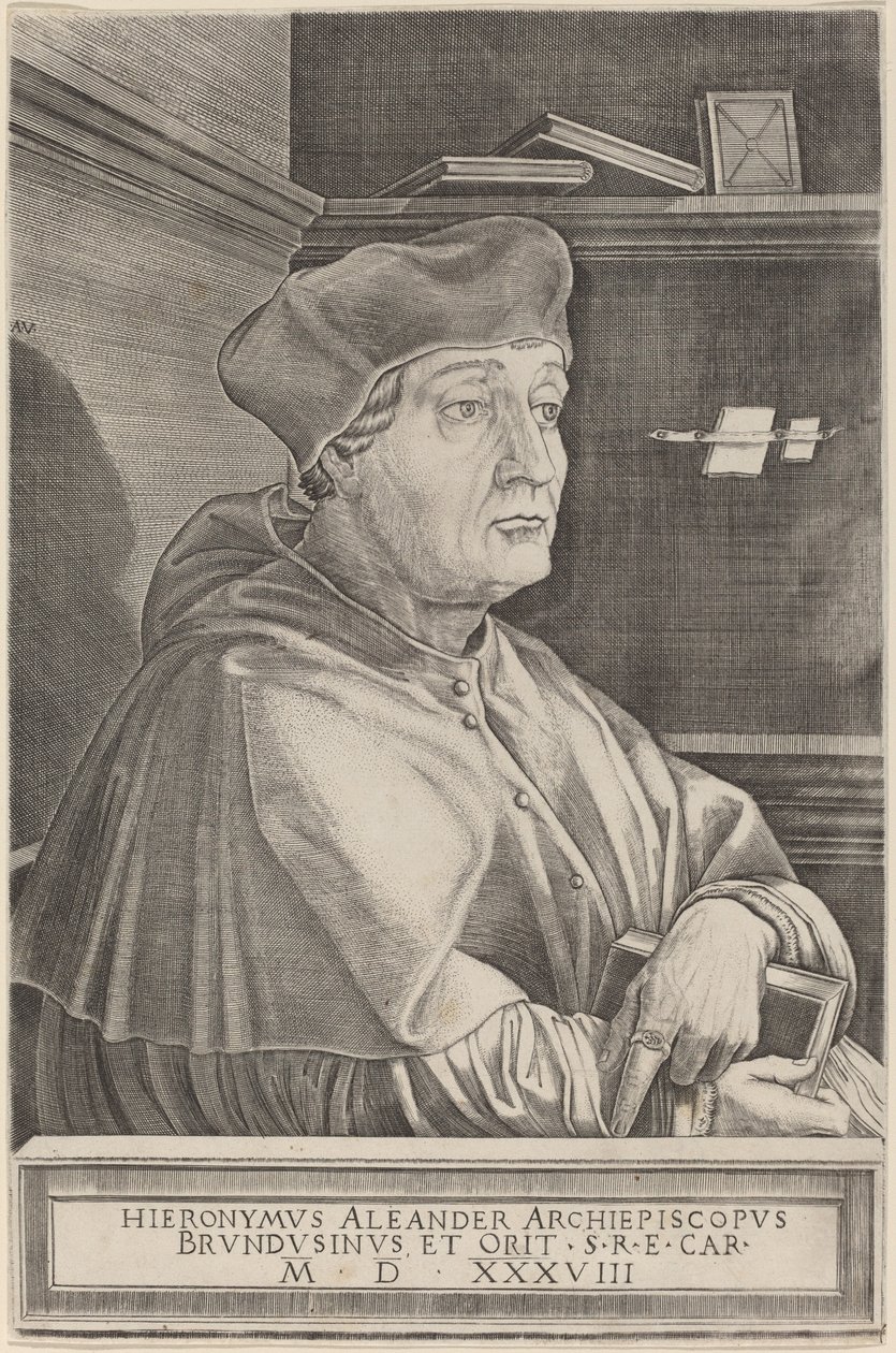Jerônimo Alexandre, Arcebispo de Brindisi de Agostino dei Musi