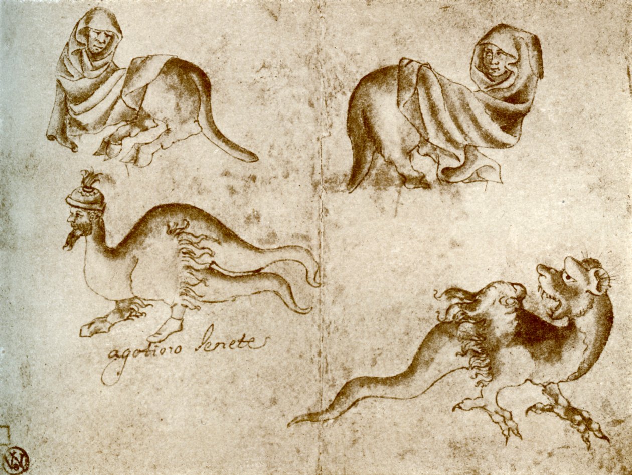 Estudos de Agostino de Siena, 1913 de Agostino of Siena