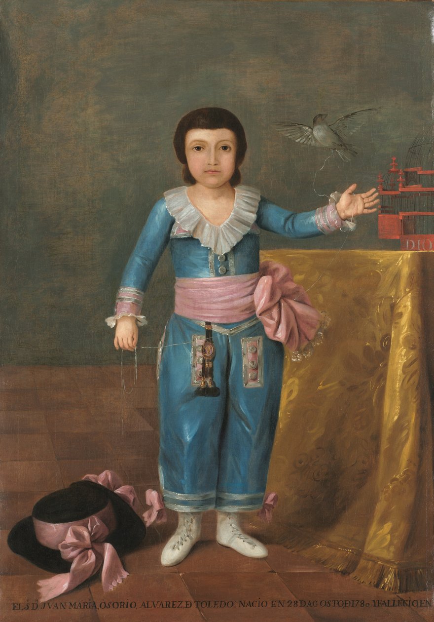 Retrato de Juan Maria Osorio, c. 1786. de Agustín Esteve y Marques