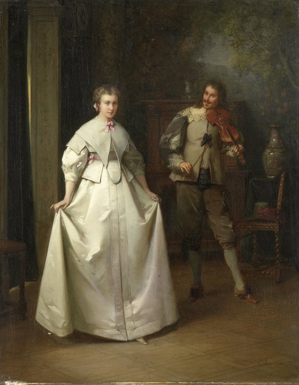 A danca de Aimé Gabriel Adolphe Bourgoin