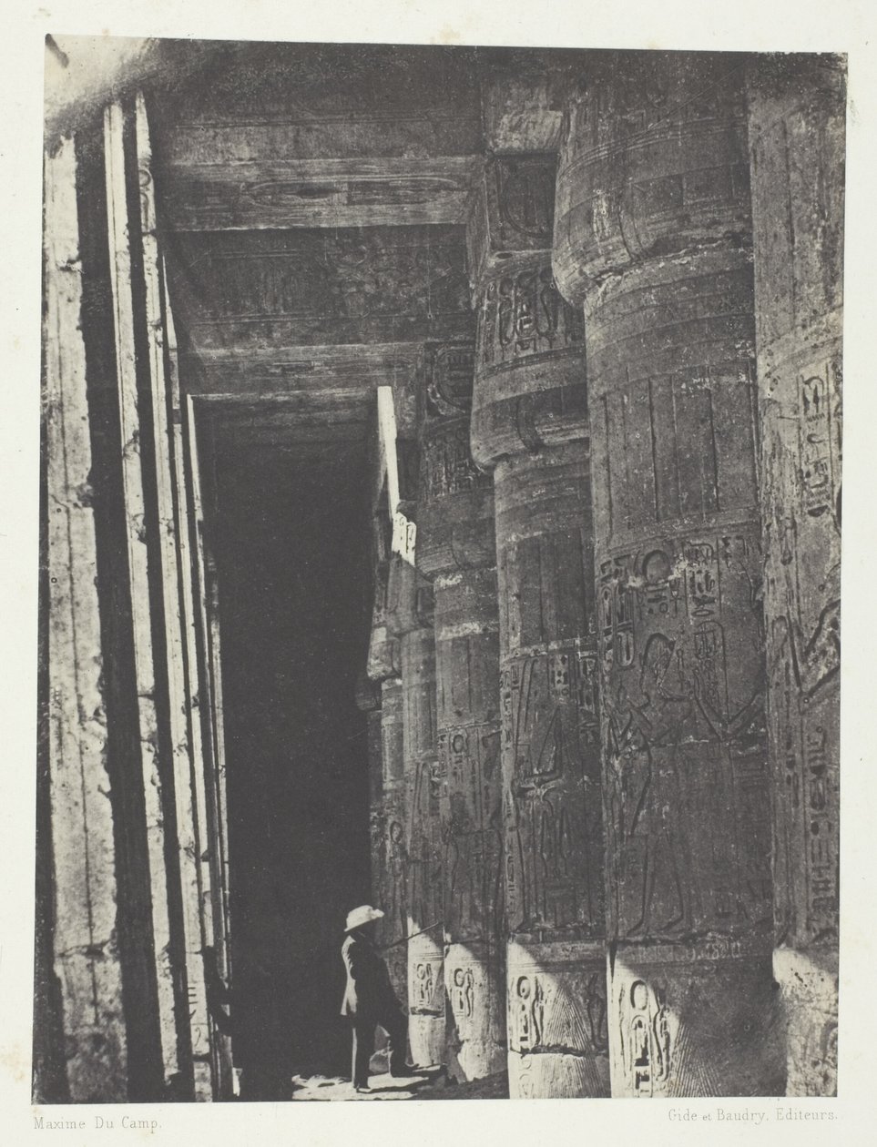 Medinet-Habou, Galeria do Palácio de Ramsés-Méiamoun; Tebas de Aimé Rochas