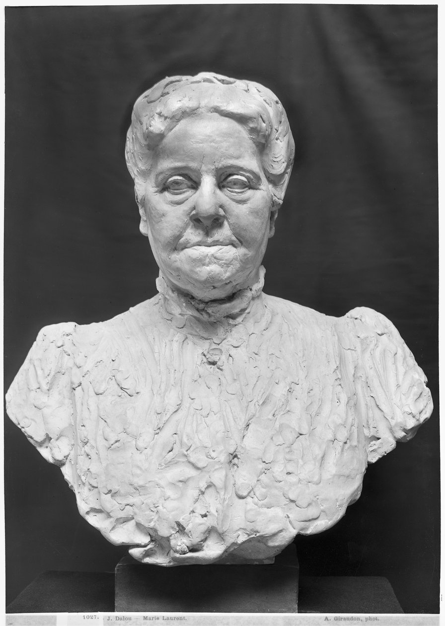 Busto da Madame Marie Laurent (terracota) de Aime Jules Dalou