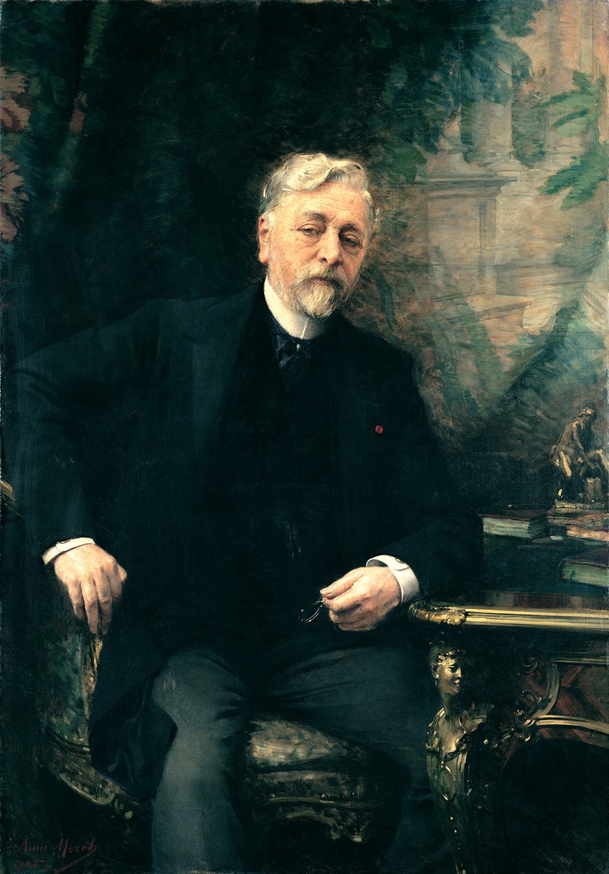 Retrato de Gustave Eiffel (1832-1923) 1905 de Aimé Nicolas Morot