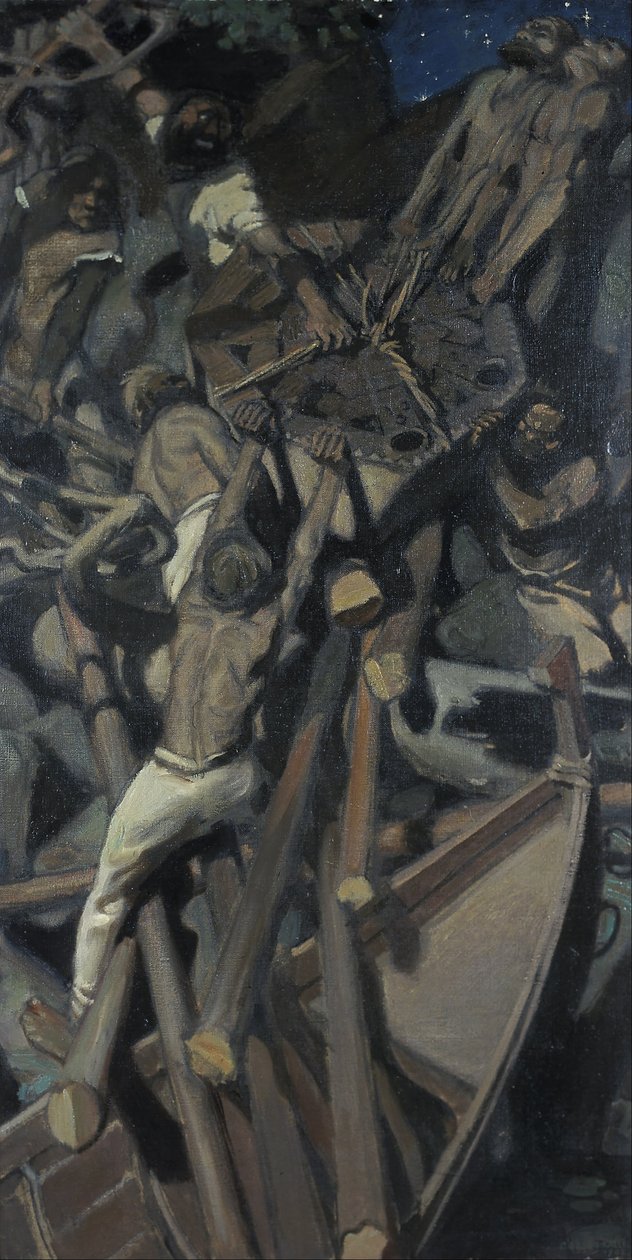 O rapto de Sampo de Akseli Gallen Kallela