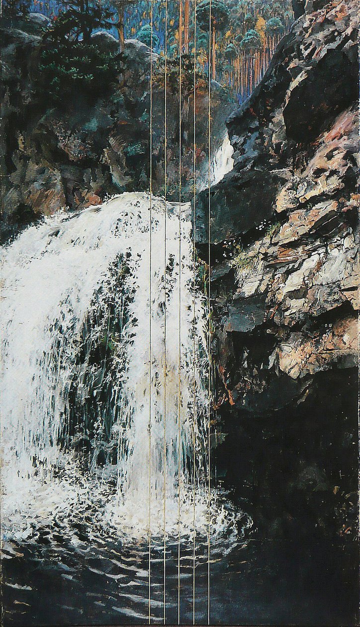 Mantykoski WaterfallnFrancais: as corredeiras de Mantykoskin de Akseli Gallen Kallela