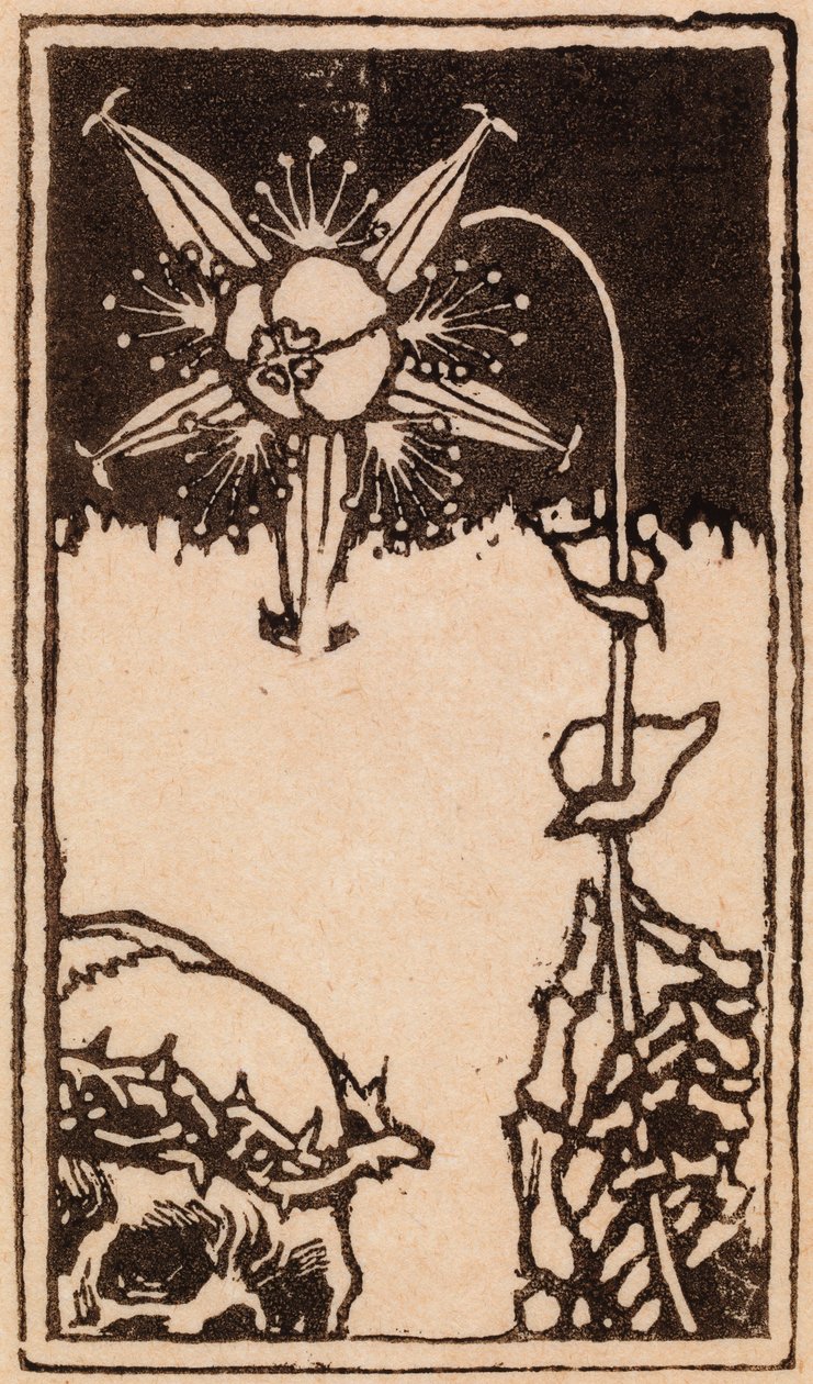 A Morte e a Flor de Akseli Gallen-Kallela