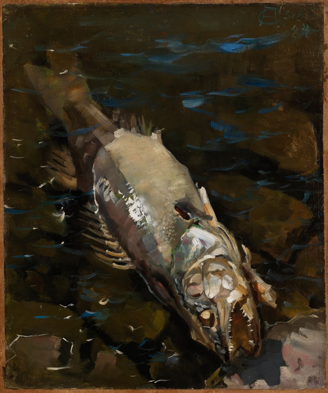 Lixadeira em mau estado de Akseli Gallen-Kallela